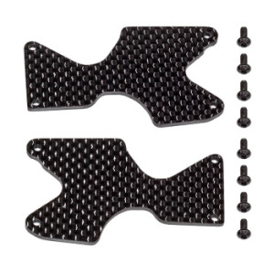 REAR SUSPENSION ARM INSERTS CARBON - ASSOCIATED - 81668