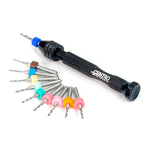 PRECISION SHOCK PISTON DRILL BIT SET - 1.1-2.0MM - CENTRO - C0516