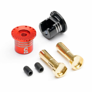 Prises PK4 avec cache + vis (2) - CENTRO - C0347