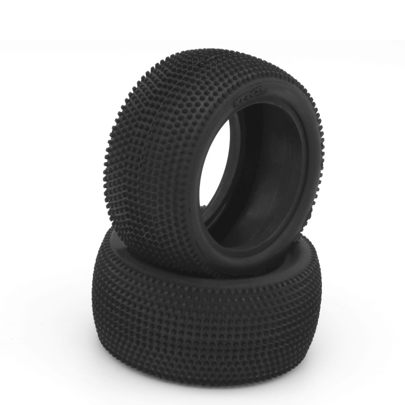 Pneus TT 1/10 Carpet V1 Soft Arrière 2WD/4WD - HOT RACE