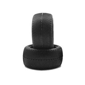 Pneus TT 1/10 Carpet V2 Medium Arrière 2WD/4WD - HOT RACE