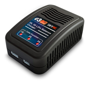 Chargeur E3 AC Lipo 2S-3S 1.2A - SKYRC - SK100081