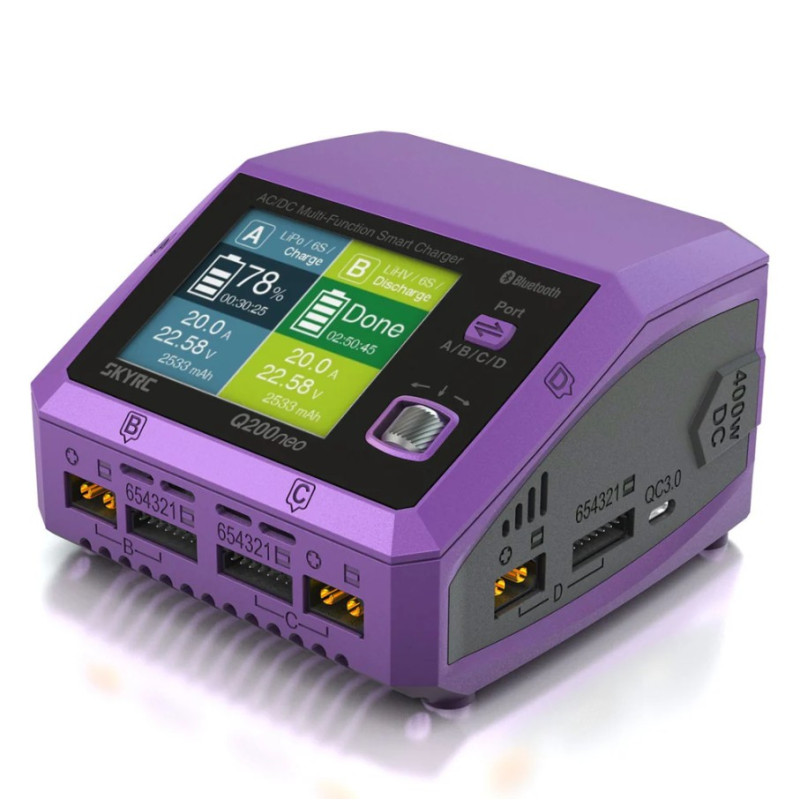 Chargeur Quattro Q200 Neo AC/DC 10A 400W - SKYRC - SK100197