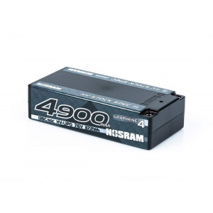 Accu Lipo 4900mah 2S HV Shorty Graphene 135C/65C - NOSRAM - 999651