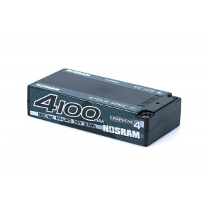 Accu Lipo LCG 4100mah 2S HV Shorty Graph. 135C/65C - NOSRAM - 999650