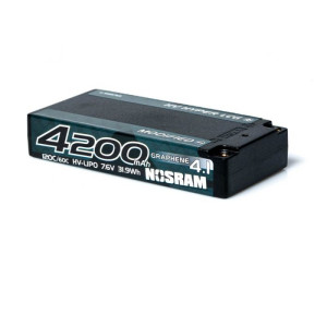 Accu Lipo HLCG 4200mah 2S HV Shorty Graph. 120C/60C - NOSRAM - 999753