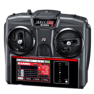 Radio Sanwa Exzes Z3 + Récepteur RX493i + Lipo - SANWA - S101A33171A