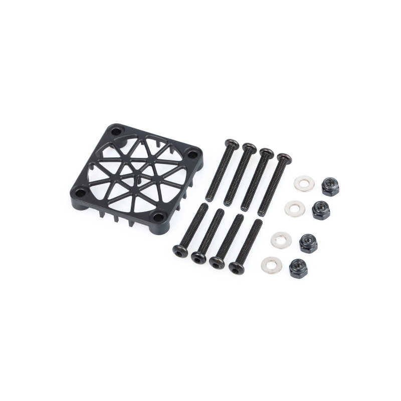Aluminium safety mesh for 30mm fan - black - NOSRAM - 901980