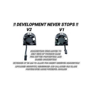 Alu HighRev. motor fan V2 - 30x30x10mm - Futaba - NOSRAM - 901832