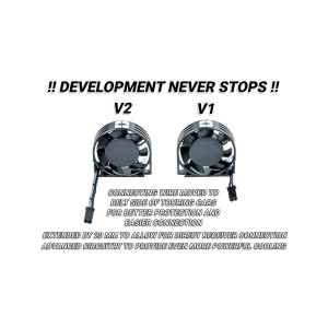 Alu SuperHighRev motor fan V2 - 40x40x10mm - Futaba - NOSRAM - 901838