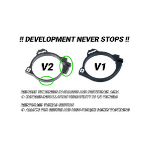 Alum Fan Mount V2 - 42mm Motor Diameter - NOSRAM - 901976
