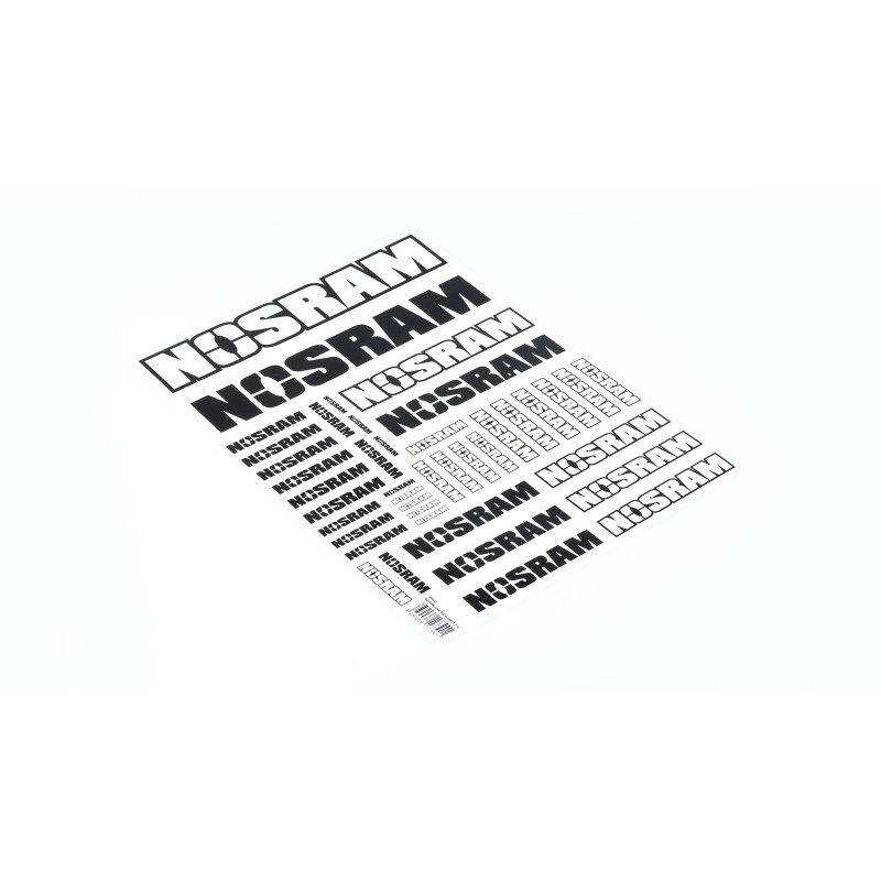 Logo Decal Sheet 2 XL Size A4 - NOSRAM - 92421