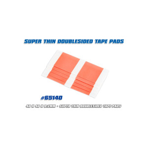 Doublesided Tape Pads 40x40x0.2mm (10pcs) - NOSRAM - 95140