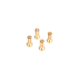 5mm Gold Connectors - 14mm length (4 pcs.) - NOSRAM - 999206