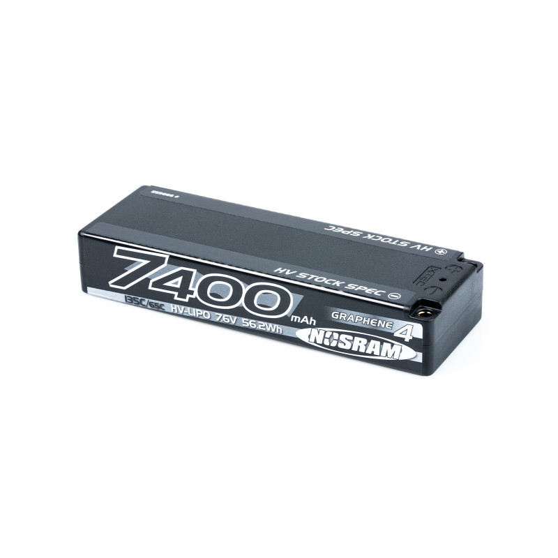 Lipo 7400mah 2S HV Stick Graphene 135C/65C - NOSRAM - 999652