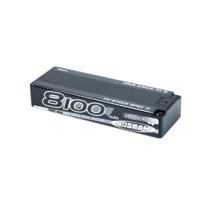 Lipo 8100mah 2S HV Stick Graphene 135C/65C - NOSRAM - 999656