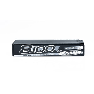 Lipo 8100mah 2S HV Stick Graphene 135C/65C - NOSRAM - 999656
