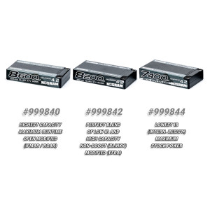 Lipo HLCG 8600mah 1S HV 1/12 Graphene 120C/60C - NOSRAM - 999840