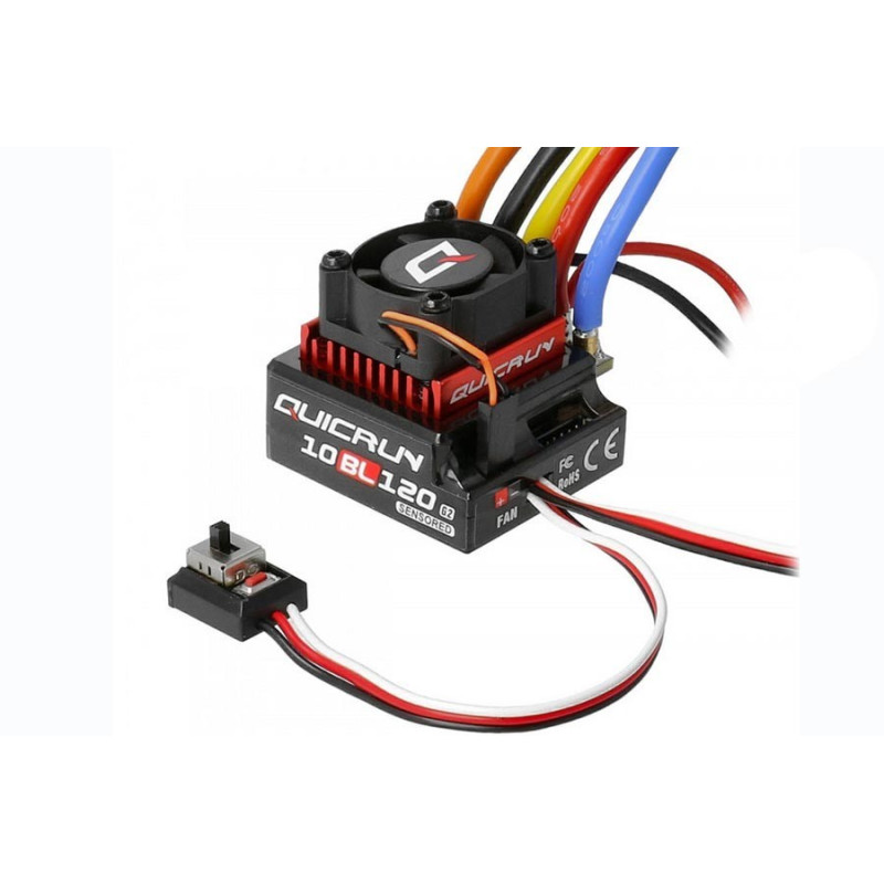 QUICRUN 10BL120 G2 BRUSHLESS SENSORED ESC - HOBBYWING - 30125002
