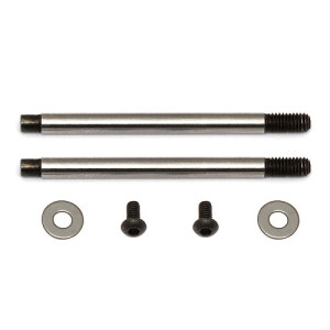 3x21 SHOCK SHAFT V2 CHROME - TEAM ASSOCIATED - AS91616