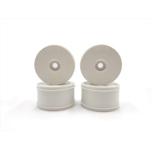 Truggy Wheels Std White (4) - HOT RACE