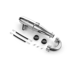 MUFFLER 3.5cc EFRA 2131 + MANIFOLD - MEDIUM  - 659506 - FX