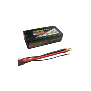 Lipo battery 7.4V 100C 5000mah 2S Shorty PK4 - VANT - V0204